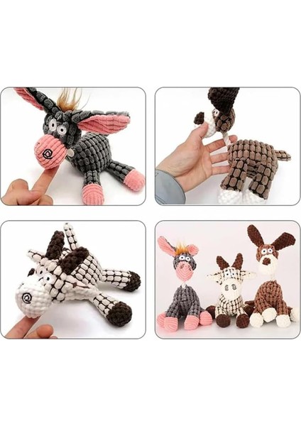 2 Adet Briteza Köpek Oyuncakları, Briteza Ölümsüz Squeaker Peluş Oyuncak, Sağlam Peluş Yıkılmaz Çiğneme Oyuncak (Yurt Dışından) modelleri