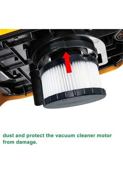 dewalt DC5151H DC515H DCV517 Için Hepa Filtre Değişimi (Yurt Dışından) modelleri