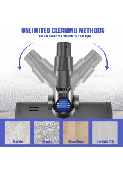 dyson V6 DC58 DC59 DC61 Elektrikli Süpürge Için Yumuşak Rulo Temizleme Kafası (Yurt Dışından)