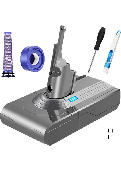 21.6V V8 Adaptör+Filtre Tam Kiti Dyson V8 Için Değiştirin (Yurt Dışından) fiyatları