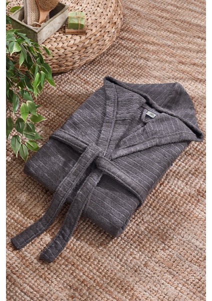 Quina Yeşil Kapüşonlu Oversize Bornoz fiyatları