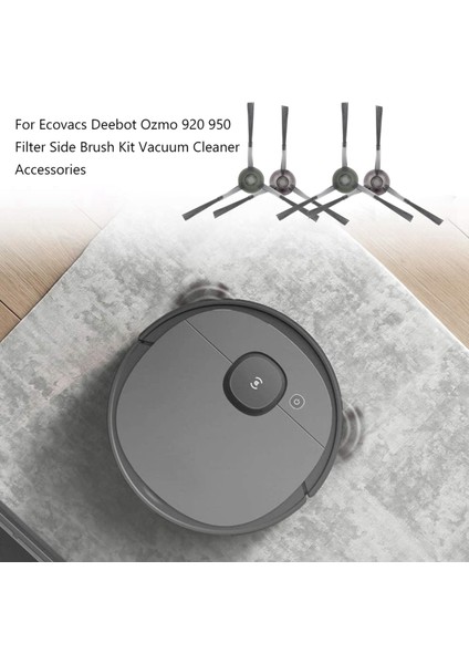Ecovacs Deebot Ozmo 920 950 Filtre Yan Fırça Seti Elektrikli Süpürge (Yurt Dışından)