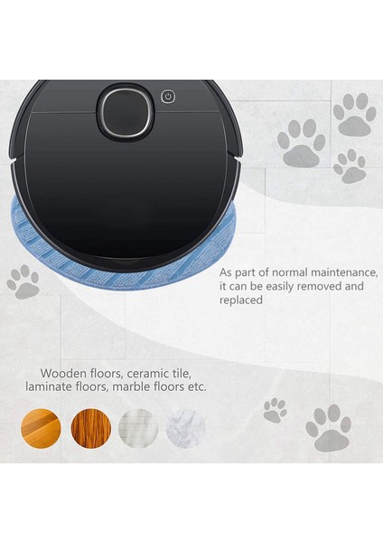 Ecovacs Deebot Ozmo 920 950 Filtre Yan Fırça Seti Elektrikli Süpürge (Yurt Dışından)