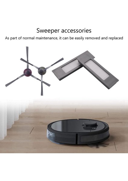Ecovacs Deebot Ozmo 920 950 Filtre Yan Fırça Seti Elektrikli Süpürge (Yurt Dışından)