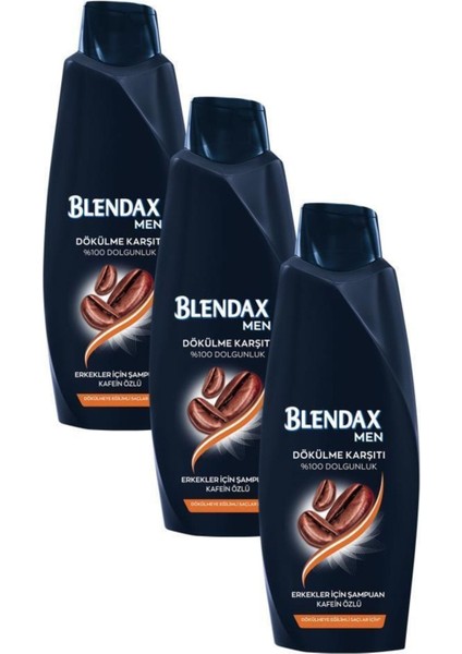 Saç Dökülmesine Karşı Kafein Özlü Şampuan 500 ml x 3 Adet fiyatları