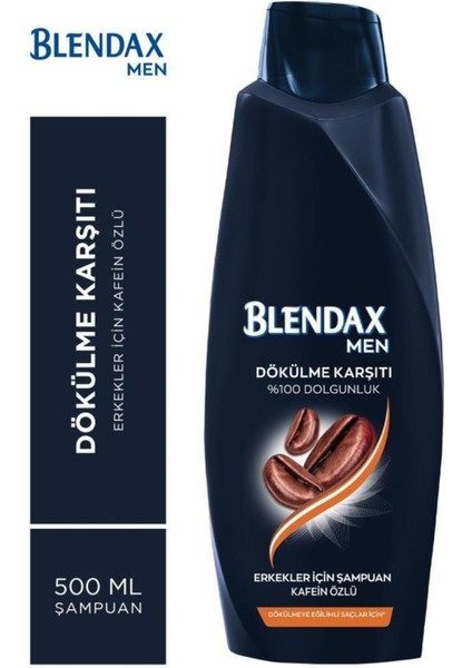 Saç Dökülmesine Karşı Kafein Özlü Şampuan 500 ml x 4 Adet modelleri