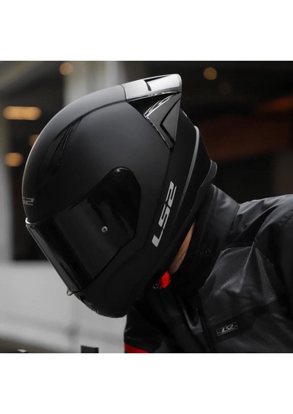 Rapid 2 Race Full Face Motosiklet Kaskı Yarış Spoiler + Şeffaf + Gökkuşağı Vizörlü