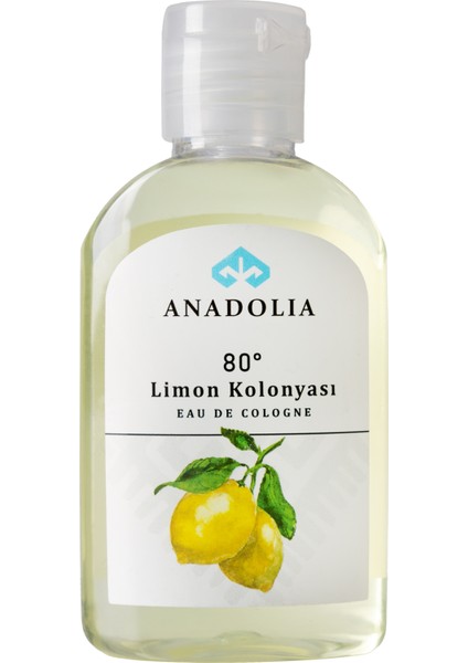 Limon Kokulu 80° Cep Boy Kolonya 53 ml