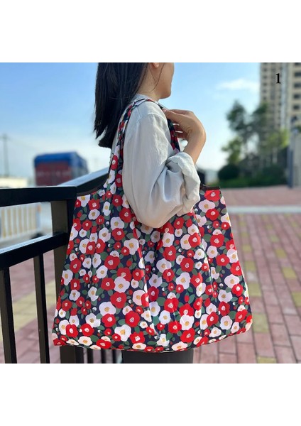 11 Xl Yeniden Kullanılabilir Eko Alışveriş Çantası Tote Meyve Sebze Bakkal Saklama Çantası Organizatör Büyük Kapasiteli Su Geçirmez Alışveriş Çantası Çanta (Yurt Dışından)
