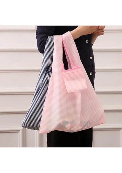 Yeni Moda Baskı Katlanabilir Yeşil Alışveriş Çantası Tote Katlanır Kese Çanta Uygun Büyük Kapasiteli Saklama Torbaları (Yurt Dışından) modelleri