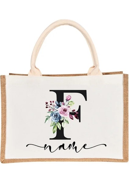 D1BLACKFI Özel Ad Çuval Bezi Bez Çantalar Kişiselleştirilmiş Nedime Bekarlığa Veda Gelin Parti Kızlar Gezisi Hediyeler Tuval Jüt Tote Alışveriş Çantaları (Yurt Dışından) fırsatları