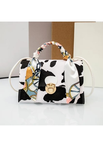 Süt 17X7XX12CM Kadın Çanta Moda Çanta Bayan Pu Deri Omuz Çanta Yumuşak Timsah Desen Crossbody Çanta Rahat Bayanlar Tote (Yurt Dışından)