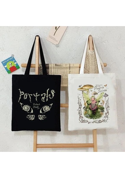 Çok Melanie Martinez El Çantası Kadın Tote Kanvas Çanta Vintage Omuz Harajuku Hip Hop Alışveriş Çantası Melanie Martinez Çanta (Yurt Dışından) fiyatları