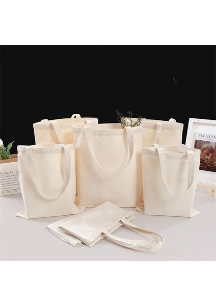 BEJ-33X38X10CM Büyük Kapasiteli Kanvas Alışveriş Çantaları Diy Katlanır Çevre Dostu Pamuk Bez Çantalar Omuz Çantası Yeniden Kullanılabilir Bakkal Çanta Bej Beyaz (Yurt Dışından) modelleri