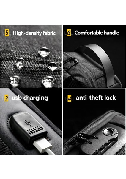 9530 Ordu Yeşil Weixier Erkekler Için Omuz Çantası Su Geçirmez USB Adam Crossbody Çanta Anti-Hırsızlık Kısa Seyahat Messenger Sling Moda Tasarımcısı Göğüs Çantası (Yurt Dışından) fırsatları