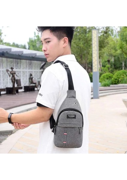 Siyah 2023 Yeni Göğüs Çantası Yeni Erkekler Basit Naylon Moda Su Geçirmez Tek Omuz Crossbody Çanta Çanta Yeni Bandolera Hombre Bolsas (Yurt Dışından) fiyatları