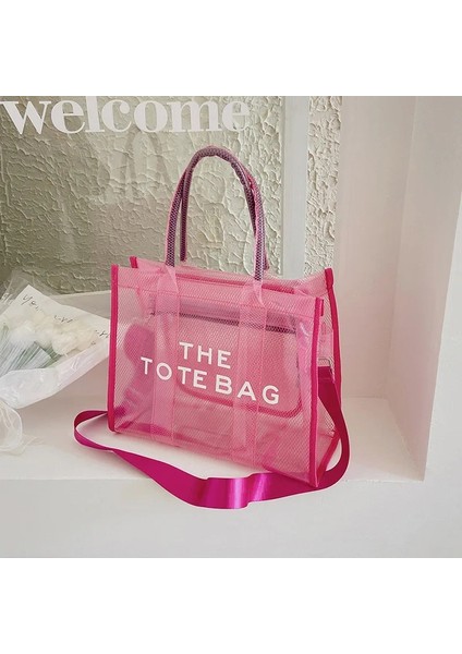 Beyaz Smalll Kadınlar Için Bez Çantalar 2023 Yaz Yeni Lüks Tasarımcı Çanta Büyük Temizle Plaj Alışverişçi Alışveriş Çantası Büyük Totebag Kare Çanta (Yurt Dışından) indirimleri