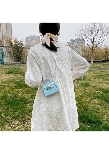 Orange 2023 Yeni Geliş Jöle Çanta - Sevimli Mini Ruj Çanta |çok Yönlü Zincirli Tek Omuz Çapraz Askılı Çanta (Yurt Dışından) fırsatları