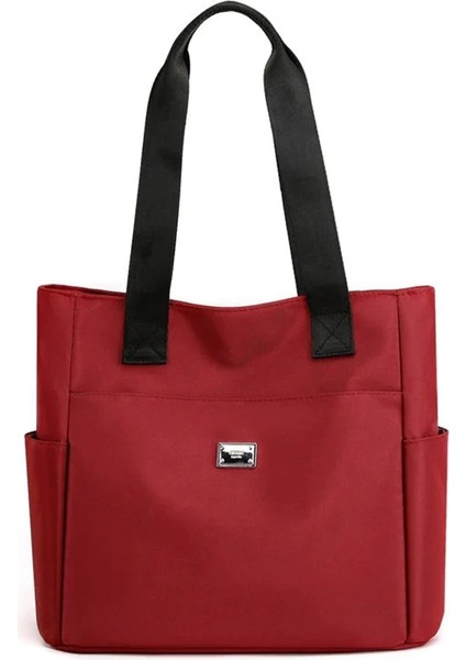 Mor 2023 Yeni Su Geçirmez Naylon Omuz Çantası Hafif Tote Çanta Doğum Günü Hediyesi Büyük Kapasiteli Taşınabilir Çanta Omuz Çantası (Yurt Dışından) fiyatları