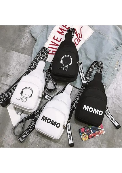 Beyaz-Y Güzel Moda Kadın Omuz Çantası Alışveriş Seyahat Dağcılık Çok Fonksiyonlu Crossbody Çanta Sadelik Saklama Göğüs Çantası (Yurt Dışından) fiyatları