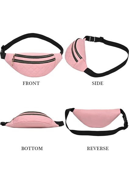 Mavi Bel Çantası Kadın Fanny Paketi Göğüs Omuz Kemer Çantası Moda Paketleri Parti Crossbody Bayan Seyahat Telefon Kılıfı Bayan Çanta Serseri Çanta (Yurt Dışından) indirimleri