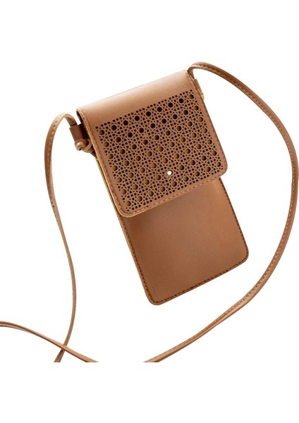 Pembe Çapraz Vücut Cep Telefonu Çantası Dokunmatik Ekran Temizle Pencere Mini Çanta Cep Telefonu Çanta Kılıfı DIN889 (Yurt Dışından) modelleri