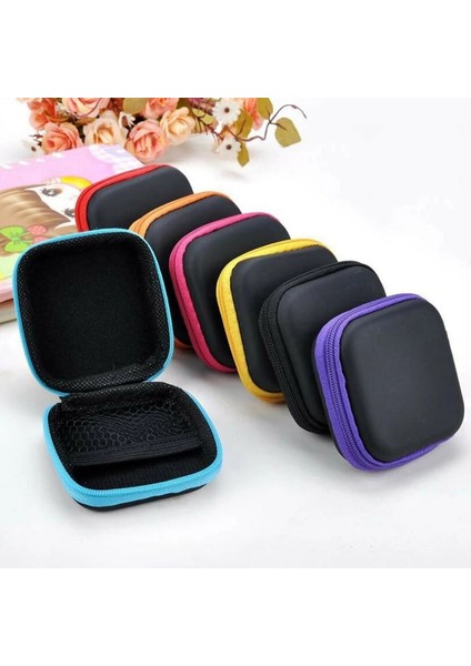 Og Sevimli Çocuklar Mini Bozuk Para Cüzdanı Fermuar Cüzdan Kadın Bayanlar Erkek Seyahat Kulaklık Anahtar USB Kablosu Sd Kart Tutucu Çanta Kılıf (Yurt Dışından) modelleri