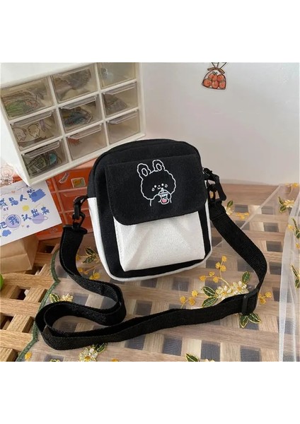 3-Siyah Kadın Moda Mini Inci Çanta Zincir Çanta Yeni Zarif Omuz Askılı Çanta Taşınabilir Kız Crossbody Küçük Kare Çanta 2023 Yeni (Yurt Dışından)