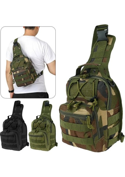 C Erkek Göğüs Çantaları Rahat Bel Çantaları Taşıma Çantaları Su Geçirmez 600D Oxford Kumaş Erkekler Taktik Omuz Crossbody Çanta Spor Çantalar (Yurt Dışından) fiyatları