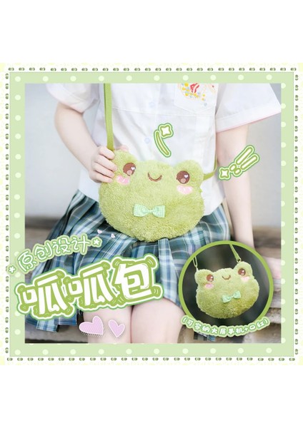 19 Yeni Ins Kız Komik Kurbağa Omuzdan Askili Çanta Bayan Sevimli Ördek Bebek Peluş Cep Telefonu Çantası Kadın Karikatür Kürk Bozuk Para Cüzdanı (Yurt Dışından) fiyatları