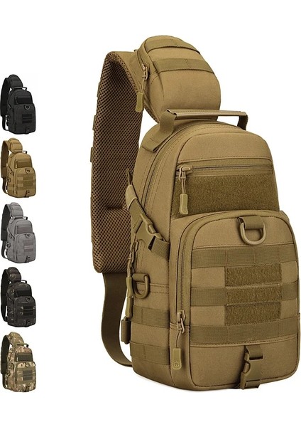 Siyah Erkek Yüksek Kaliteli Ordu Askeri Taktik Omuz Çantası Açık Spor Seyahat Crossbody Çanta Unisex Avcılık Göğüs Tek Kollu Çanta (Yurt Dışından) fiyatları