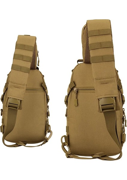 Siyah Erkek Yüksek Kaliteli Ordu Askeri Taktik Omuz Çantası Açık Spor Seyahat Crossbody Çanta Unisex Avcılık Göğüs Tek Kollu Çanta (Yurt Dışından) modelleri