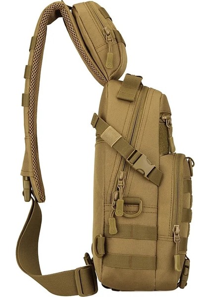 Siyah Erkek Yüksek Kaliteli Ordu Askeri Taktik Omuz Çantası Açık Spor Seyahat Crossbody Çanta Unisex Avcılık Göğüs Tek Kollu Çanta (Yurt Dışından) fırsatları