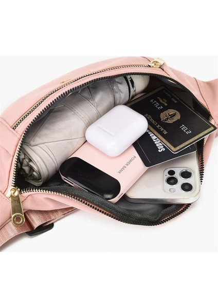 Siyah Banliyö Fanny Paketi Eğlence Oxford Bel Çantaları Bayanlar Öğrenciler Için Omuz Crossbody Göğüs Çanta Tüm Maç Kese Çanta Kadınlar Için (Yurt Dışından) indirimleri