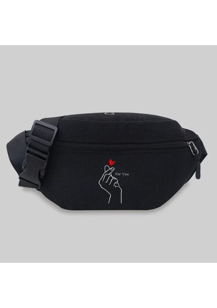 6WHITE PICTURE024 Moda Göğüs Haberci Çanta Kadın Seyahat Bel Çantası Beyaz Resim Serisi Omuz Crossbody Çanta Doğa Sporları Bel Saklama Çantası (Yurt Dışından) modelleri