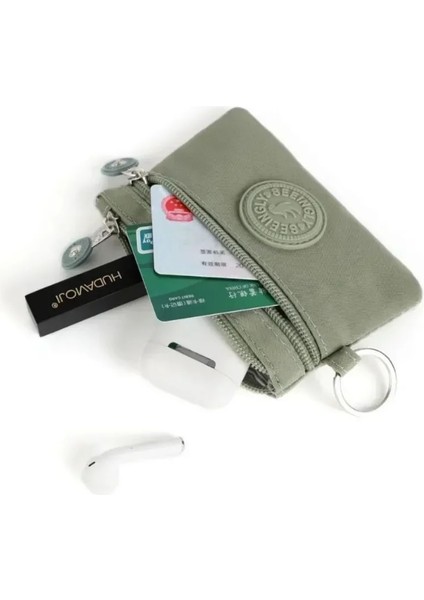 Gy Yeni Küçük Katı Kanvas Para Çantaları Çocuk Para Bozuk Para Cüzdanı Öğrenciler Otobüs Kimliği Kredi Kartı Holoder Tuşları Kulaklık Cep Saklama Torbaları (Yurt Dışından) fırsatları