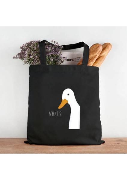 B155 35X40CM Komik Honk Isimsiz Kaz Oyunu Kurbağa Pingu Ördek Sevimli Karikatür Kız Kadın Kanvas Omuz Alışveriş Kitabı Pamuk Çanta Eko Tote Çanta (Yurt Dışından) modelleri