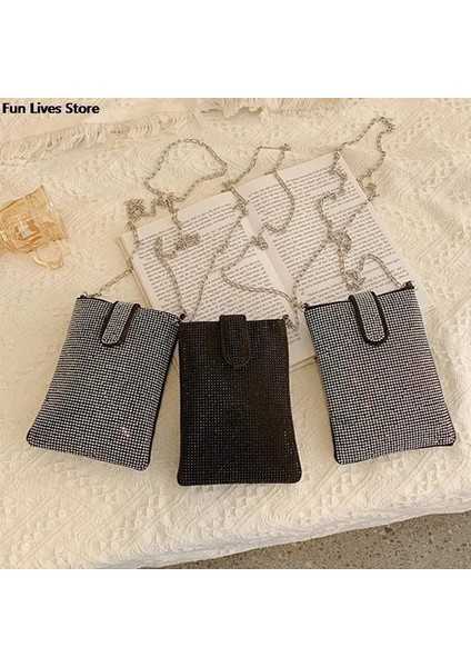 Mc Kadın Taklidi Telefonu Çanta Bayan Zincir Mini Omuz Çanta Lüks Moda Parti Crossbody Çanta Bayanlar Küçük Kare Kese Yeni (Yurt Dışından) fiyatları