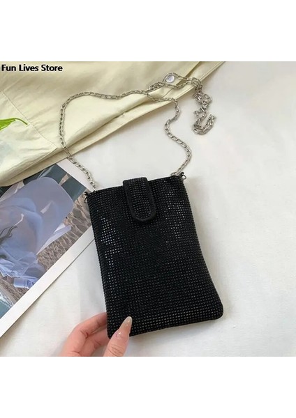 Mc Kadın Taklidi Telefonu Çanta Bayan Zincir Mini Omuz Çanta Lüks Moda Parti Crossbody Çanta Bayanlar Küçük Kare Kese Yeni (Yurt Dışından) modelleri