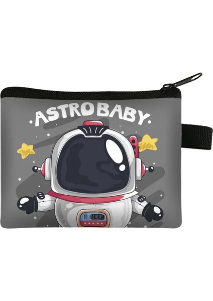 Stil 10 Dış Uzay Astronotlar Desen Bozuk Para Cüzdanı Kadın Cüzdan Kadın Fermuar Bozuk Para Çantaları Çocuk Depolama Cep Çanta Noel Hediyesi (Yurt Dışından) fırsatları