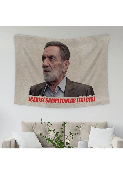 Içerisi Şampiyonlar Ligi Gibi Duvar Örtüsü