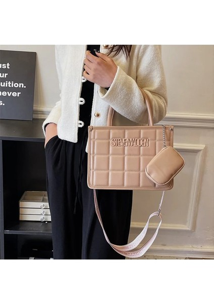 113GN Kadın Çantası Lüks Tasarımcı Çantalar Mektuplar Kabartmalı Işe Gidiş Çanta Saklama Omuz Çantaları Crossbody Bolsos De Mujer En Oferta (Yurt Dışından) modelleri