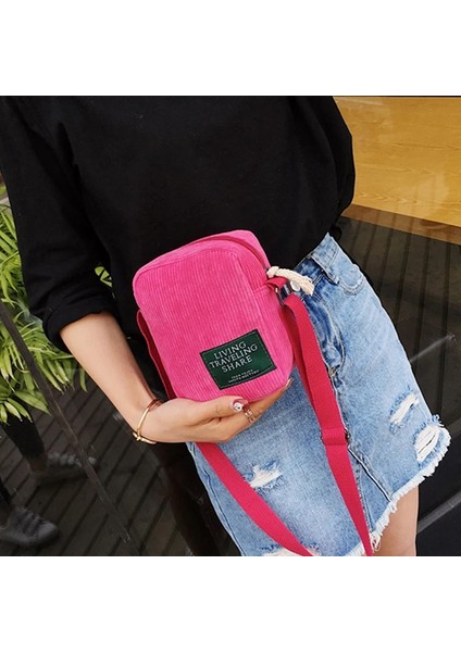 Koyu Mavi Yeni Rahat Çapraz Vücut Çanta Kore Versiyonu Tek Omuz Çantası Basit Kadife Küçük Kare Çanta Spor Dışarı Küçük Çanta (Yurt Dışından) fırsatları