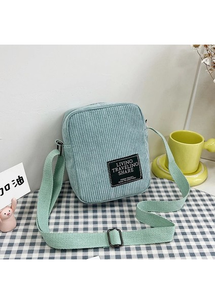 Koyu Mavi Yeni Rahat Çapraz Vücut Çanta Kore Versiyonu Tek Omuz Çantası Basit Kadife Küçük Kare Çanta Spor Dışarı Küçük Çanta (Yurt Dışından) indirimleri