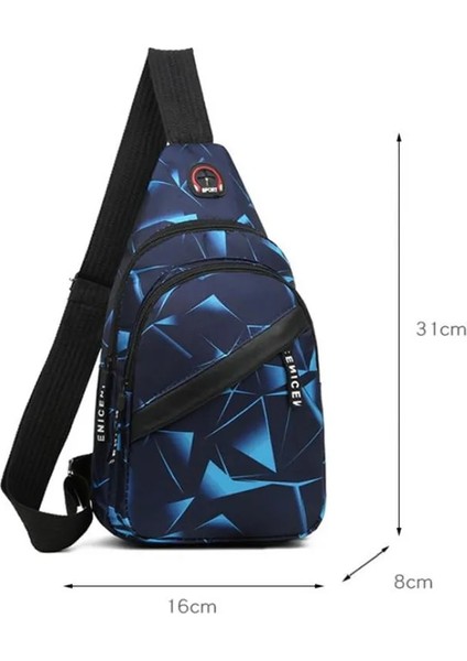 Erkekler Için Tek Siyah 1 Adet Omuz Crossbody Çanta Seyahat Kısa Messenger Göğüs Çanta Işık Açık Spor Rekreasyon Severler Tek Omuz Çantası 4 # (Yurt Dışından) fırsatları