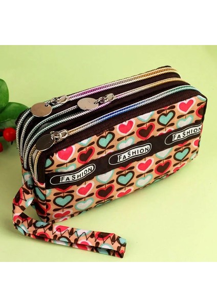 Stil 8 Büyük Kapasiteli Kadın Çantalar Bozuk Para Cüzdanı Fermuar Cüzdan Bileklik Çanta Kanvas Kumaş Bayan Leys Para Değişiklikleri Çanta (Yurt Dışından) fırsatları