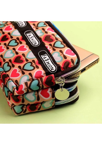 Stil 8 Büyük Kapasiteli Kadın Çantalar Bozuk Para Cüzdanı Fermuar Cüzdan Bileklik Çanta Kanvas Kumaş Bayan Leys Para Değişiklikleri Çanta (Yurt Dışından) indirimleri