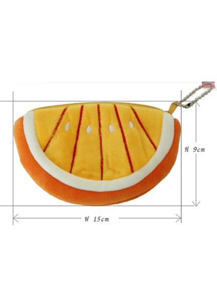 Stil 10 Sahte Meyve Çantası Işlemeli Peluş Bozuk Para Cüzdanı Karpuz Çilek Turuncu Sikke Çanta Cep Telefonu Anahtar Kart Tutucu Çocuk Cüzdan 2023 (Yurt Dışından) indirimleri