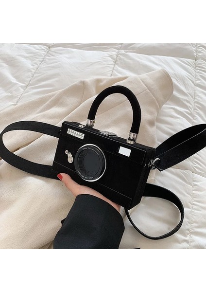 Haki 2023 Yeni Kadın Kişiselleştirilmiş Moda Kamera Şekli Debriyaj Bayanlar Rahat Mini Crossbody Çanta Küçük Omuz Çantası Çanta (Yurt Dışından) fiyatları