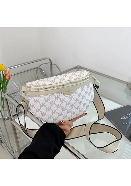 02 Kadın Göğüs Çantası Lüks Pu Deri Bel Çantası Omuz Crossbody Göğüs Çanta Tasarımcı Çanta Kadın Kemer Çantası Telefonu Çanta Cüzdanlar (Yurt Dışından)